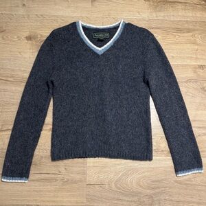 Vintage Abercrombie and Fitch 100% Shetland Wool Sweater